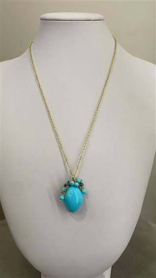 Collier Rajola Femme in Argent Pasta di turchese 45-471-11 - 45-471-11